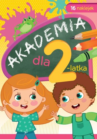 LIBRETTO ED. ADESIVI A4 ACADEMY PER BAMBINI DI 2 ANNI SCURO 070958