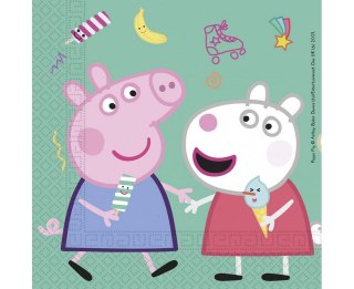 PAP TOVAGLIOLO 2 STRATI 330X330 GO PEPPA PIG PACK20PZ GODAN