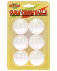 PALLE DA PING-PONG BIANCHE 6PZ HIPO 700015 HIPO