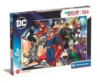 PUZZLE 104EL CLM 25722 DC COMICS PUD CLEMENTONI 25722 CLM CLEMENTONI