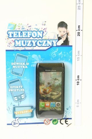 TELEFON KOMORK B/O 14X22 PLX MUZYCZNY B/C PISAREK