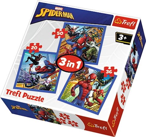 PUZZLE 3IN1 SPIDER POWER DI TREFL 34841