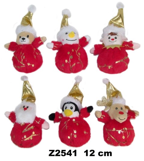 PELUCHE ANIMALI 11CM SANTA SUN-DAY