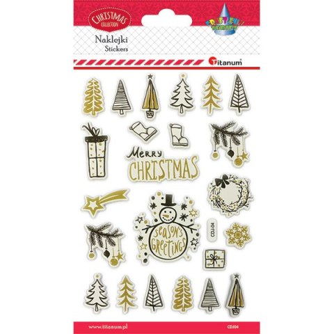 GRANDI ADESIVI NATALE TITANUM CRAFT-FUN SERIE HASTA