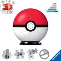 Ravensburger: puzzle 3D - Orb: Pokemon rosso