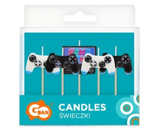 PIKERY GAME GO CANDLES CONFEZIONE DA 5 PZ WB GODAN