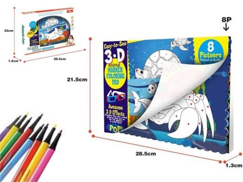 SET CREAT LIBRO DIPINTO 3D AKC 30X23X2 89 MADEJ