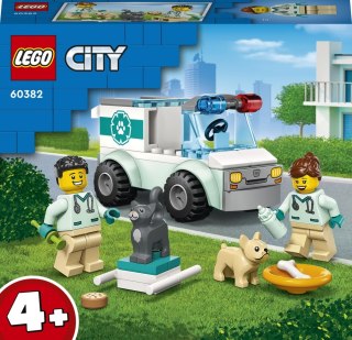 BUILDING BLOCKS CITY EMERGENZA VETERINARIA LEGO 60382 LEGO