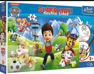 PUZZLE 24 pz. SUPER MAXI AVVENTURE PAW PATROL TREFL 41001 TREF TREFL