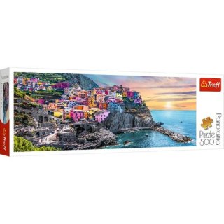 PUZZLE 500 pz. VERNAZZA AL TRAMONTO TREFL PANORAMA 29516 TR TREFL