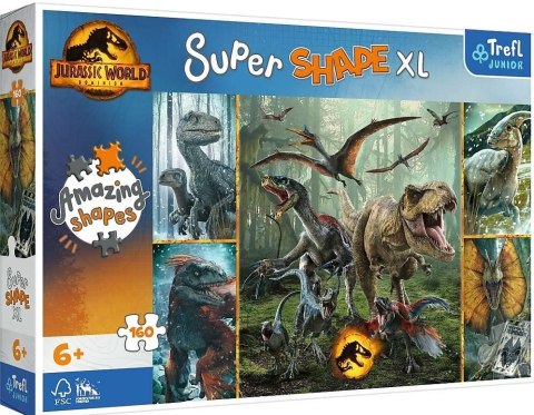 PUZZLE 160 pz. STRAORDINARI DINOSAURI PUD TREFL 50026 TR TREFL