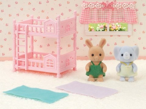 SYLVANIAN SUNNY BUNNY CON LETTO 5551 WB6 EPOCA