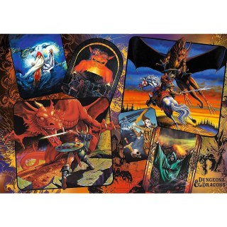 PUZZLE 1000 PEZZI ORIGINI DI DUNGEONS & DRAGONS TREFL 10739 TR TREFL