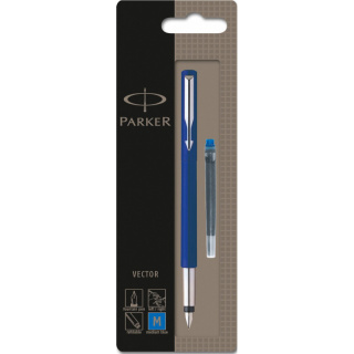 PARKER PENNA STILOGRAFICA VECTOR BLU BLISTER S0881011