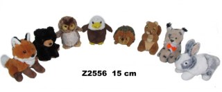 PELUCHE ANIMALI 15CM MIX SA SUN-DAY