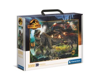 PUZZLE 1000 PEZZI VALIGIA JURASSIC CLEMENTONI 39699 CLEMENTONI