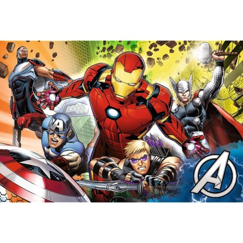 PUZZLE 24 pz. SUPER MAXI FORTE AVENGERS PUD TREFL 41007 TREF TREFL