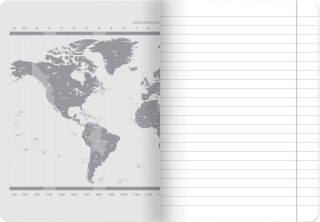 QUADERNO TOP 2000 CITY/GRADIENT, A5 96 FOGLI A RIGHE CON MARGINE HAMELIN