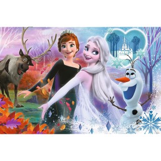 PUZZLE 60 pz. DANCING SORELLE FROZEN PUD TREFL 50010 TREF TREFL