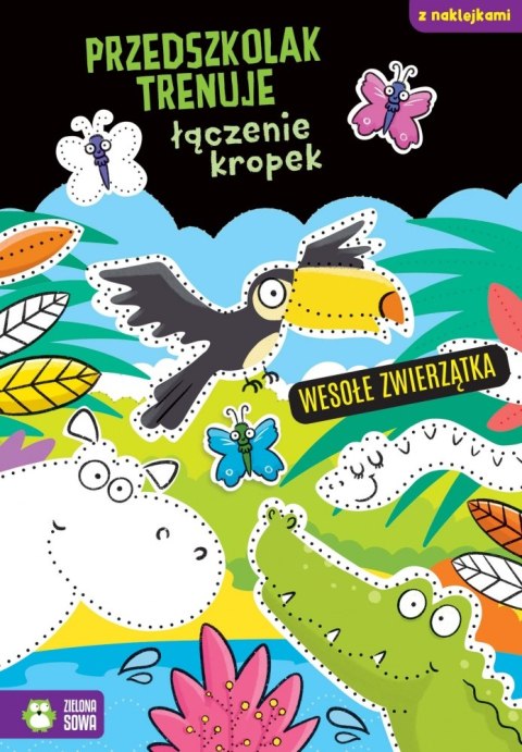 LIBRO DIDATTICO A4 UNIRE I PUNTINI DEGLI ANIMALI SU ZS PUBBLICATO DA ZIELONA GUFO