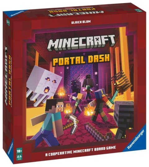Ravensburger: Giochi - Gioco da tavolo Minecraft Portal Dash