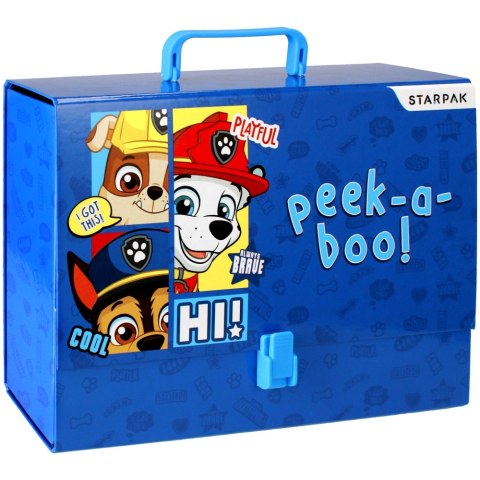 CARTELLA CON MANICO A4/95MM PAW PATROL STARPAK 493165