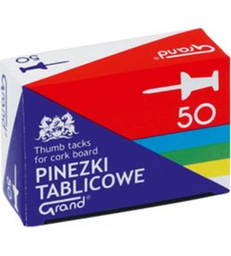 SPILLE DA PANNELLO COLORATE GRAND BOX 50 PZ.