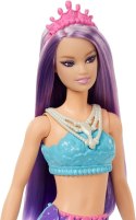 Barbie Dreamtopia Bambola Sirena Coda viola e blu