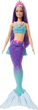 Barbie Dreamtopia Bambola Sirena Coda viola e blu