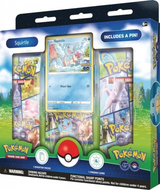 Carte da collezione di spille Pokémon GO - Squirtle