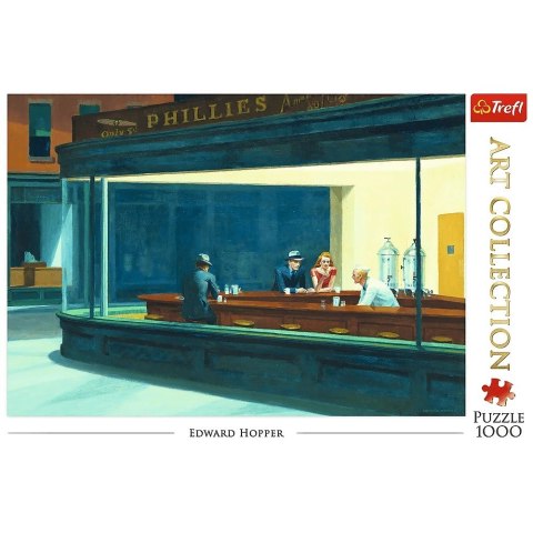 Puzzle 1000 pezzi Art Collection Night di Edward Hopper