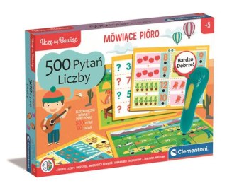 GIOCO EDUCATIVO PENNA PARLANTE 500 DOMANDE CONTA PUDS CLEMENTONI 50783 CLM CLEMENTONI