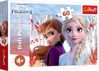 PUZZLE 60 ELEMENTI IL MONDO DI ANNA ED ELSA TREFL 17333 TR