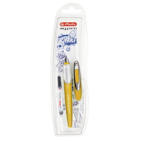 PENNA W MY PEN M SENAPE/BIANCO WB HERLITZ 50041251