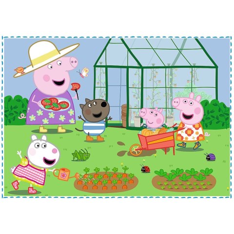 PUZZLE 4W1 WSPOMNIENIA PEPPA TREFL 34359