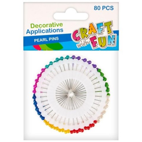 BORCHIE CON PERLE 22MM CRAFT WITH FUN 404581