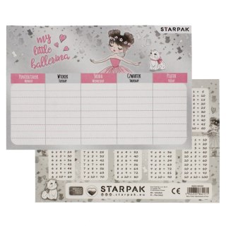 PIANO DI LEZIONE BALLERINA STARPAK 494339