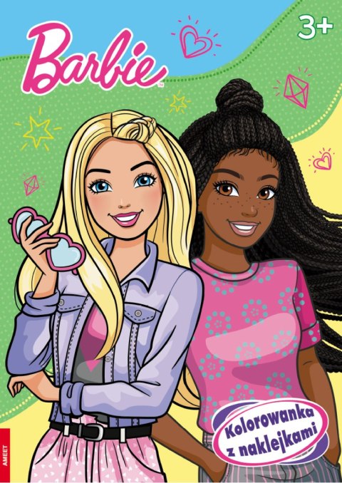 Le avventure di Barbie Dreamhouse Libro da colorare con adesivo NA-1203
