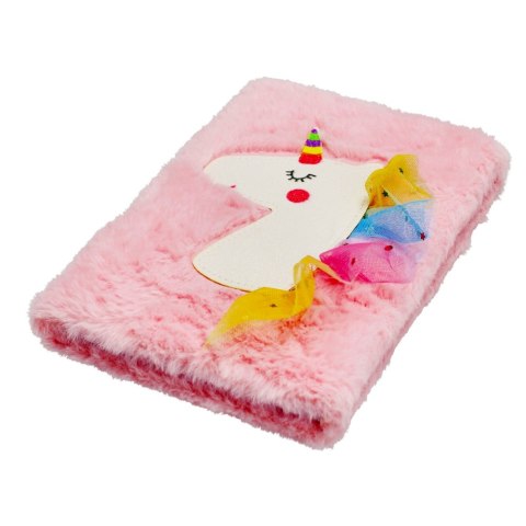 NOTES A5 PLUSZOWY PASTELOWY UNICORN STARPAK 484167