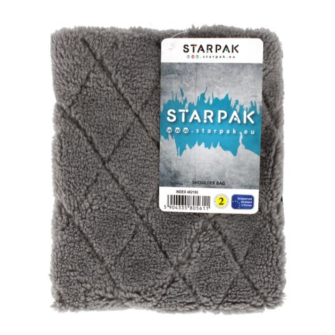 SACCHETTO PELUCHE STARPAK GRIGIO 482195