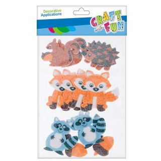 DECORATIVO EVA AUTOADESIVO ANIMALI / FORESTA CRAFT CON DIVERTIMENTO 463732