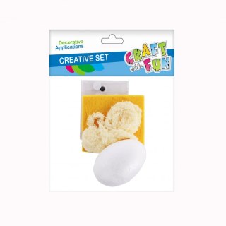 KIT CREATIVO PASQUA IN FELTRO POLLO CRAFT CON DIVERTIMENTO 471389