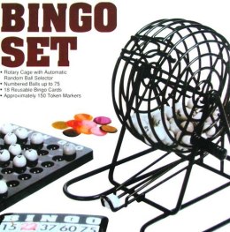 Bingo - set da gioco nero (HG)