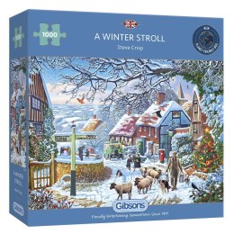 Puzzle da 1000 pezzi Passeggiata invernale