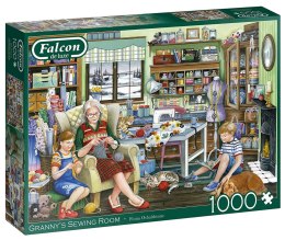 Puzzle da 1000 pezzi FALCON La stanza del cucito di nostra nonna