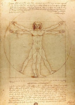 Puzzle da 1000 pezzi L'uomo vitruviano, Leonardo da Vinci