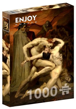 Puzzle da 1000 pezzi Dante e Virgilio all'Inferno di William-Adolphe Bouguereau