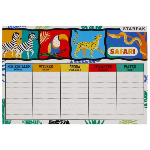 PLAN LEKCJI SAFARI STARPAK 494009