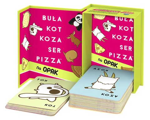 Buła, Kot, Koza, Ser, Pizza (na opak)