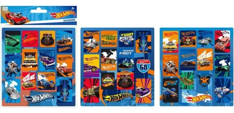 NAKLEJKI KWADRAT HOT WHEELS STK PBH 1/1500 STICKERBOO-NAKLEJKI